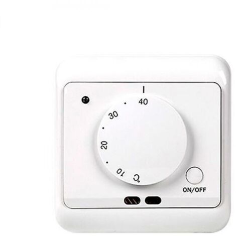 Thermostat für Fußbodenheizung, Temperaturregler, 230 V Wechselstrom, 50/60 Hz, 16 A