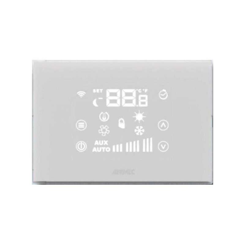 Aermec - Thermostat encastrable AER503IR avec écran tactile rétroéclairé