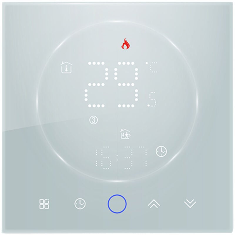 Kkmoon - Thermostat intelligent, collecte d'eau blanche 3A