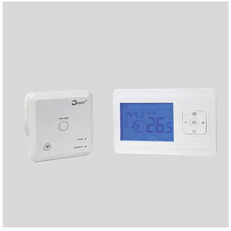 Thermostat intelligent mural WIFI pour chaudière et plancher chauffant, thermostat domestique à distance