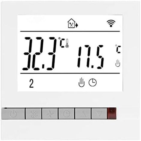 Thermostat intelligent pour chaudière murale, contrôleur de chaudière mural, thermostat LCD, régulateur de contrôle de température