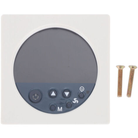 Thermostat intelligent pour climatisation, écran LCD, panneau de commande de température, interrupteur pour la maison et l'hôtel