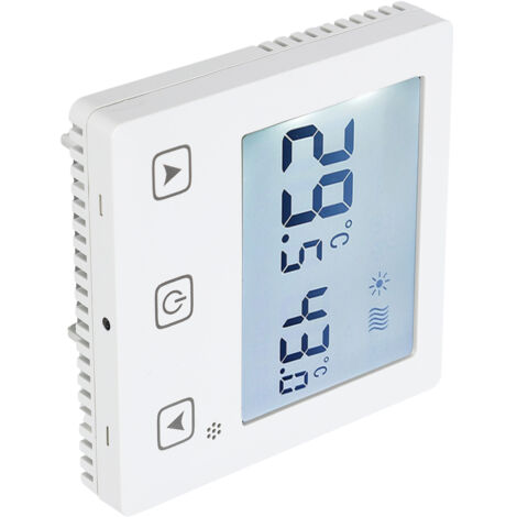 Thermostat Intelligent pour Plancher Chauffant et Climatisation, Écran Tactile AC220V