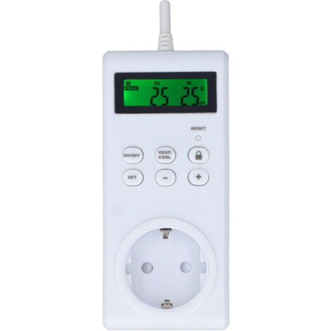 Thermostat Intelligent Sans Fil Programmable - Prise EU 230V