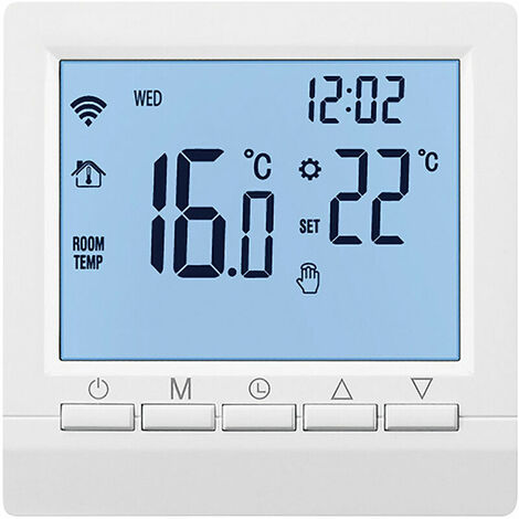 Thermostat De Prise, Thermostat D'installation Enfichable De Chauffage  électrique Pour électrovannes Ou Radiateurs Pour Vannes à Bille électriques  