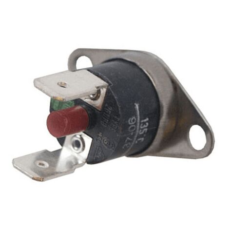 Thermostat klixon réarmable 135° (259544-25025) (76X4155) Four, cuisinière DE DIETRICH, BRANDT, SAUTER, THERMOR, VEDETTE, FAGOR,