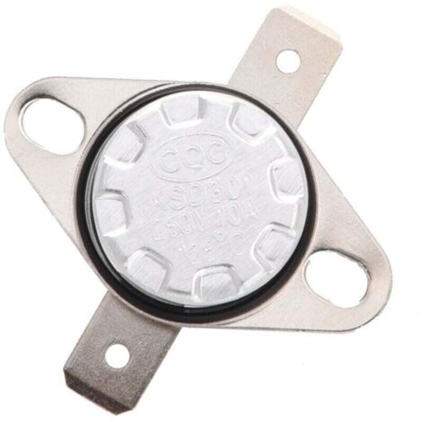 Thermostat KSD301 250V 10A 125°C Normalement Fermé Contrôle Température