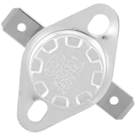 Thermostat KSD301 - 5 Pièces - Normalement Fermé - 250V 15A - Contrôle Température - 105°C