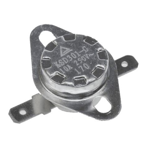Thermostat KSD301-G 170°C – Compatible Tefal et Moulinex – Température max 170°C pour préparation culinaire – Pièce détachée électroménager
