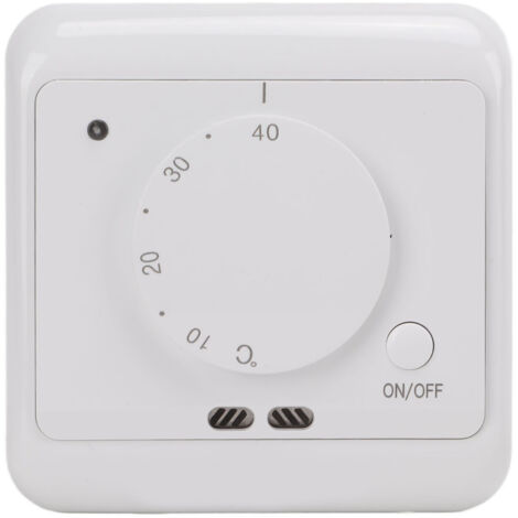 Thermostat mécanique Équipement chauffé au sol électrique pour les bâtiments civils industriels commerciaux chauffant AC 230V.