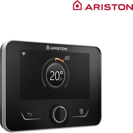 ARISTON GROUP Thermostat modulant programmable filaire Sensys HD noir classe V Ariston 3319468