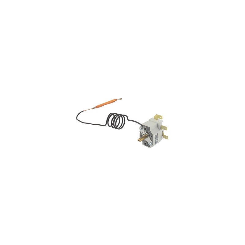 thermostat mono bulbe pour chauffe-eau domestique sur et sous évier à régulation 5/65°c type gtlh, l de canne: 650mm. avec inver