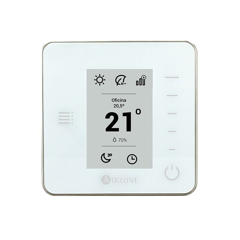 Fplus - Thermostat radio think CE6 Flexa - airzone Couleur : Blanc