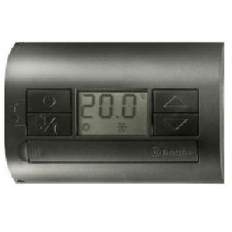 Thermostat mural numérique Finder 1T noir