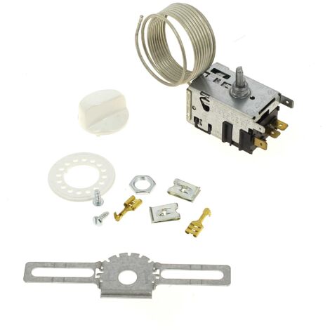 Thermostat n°1 077b7001 pour Refrigerateur Ariston, Refrigerateur Indesit, Refrigerateur Philips, Refrigerateur Far, Refrigerate