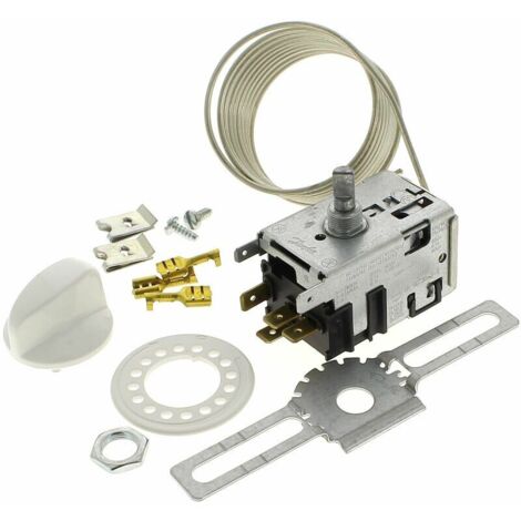 Thermostat n°3 077b7003 pour Refrigerateur Siemens, Refrigerateur Rosieres, Refrigerateur Faure, Refrigerateur Electrolux, Refri