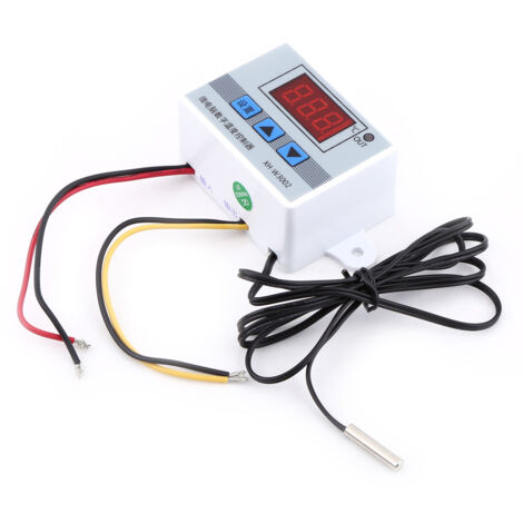 Thermostat Numérique Haute Précision avec Sonde, Commutateur de Contrôle (DC12V)