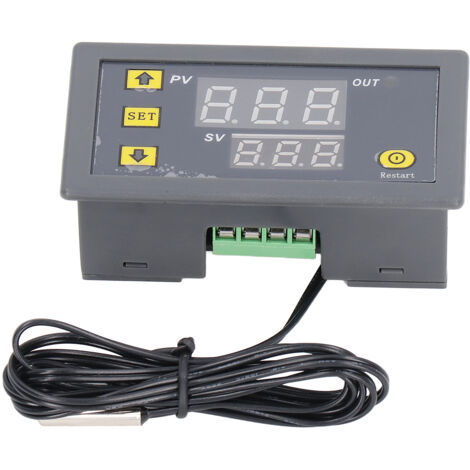 Thermostat Numérique LED Mini pour Réfrigérateur 110V‑220V avec Boîtier ABS et Contrôle de Température