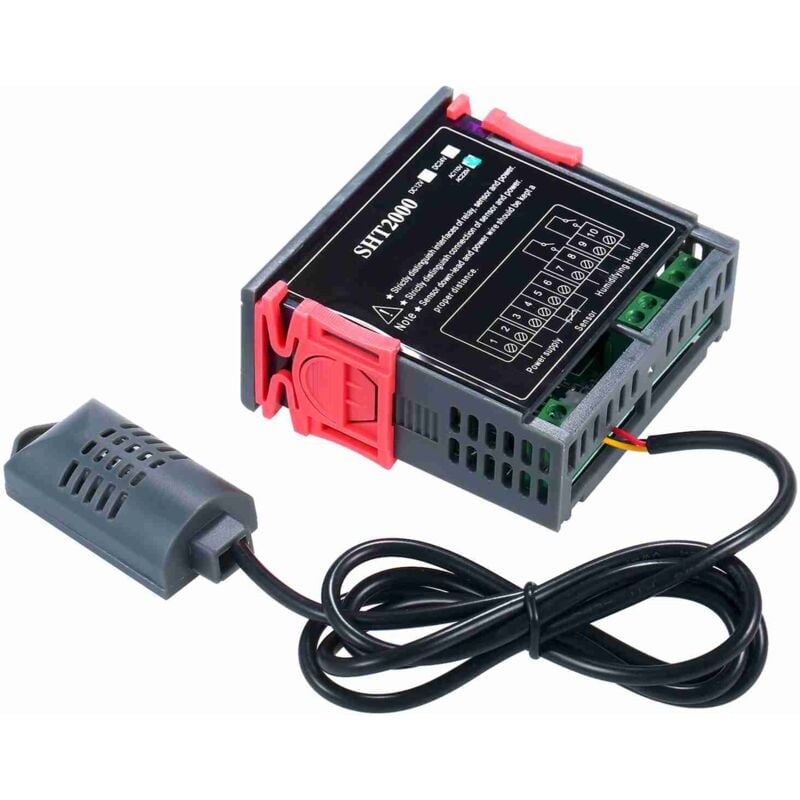 Sjlerst - Thermostat numérique SHT2000 hygro AC110-220V