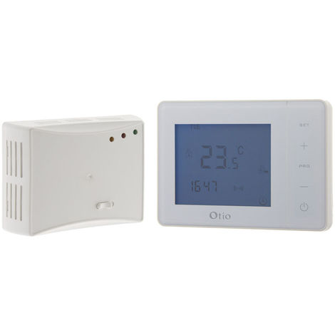 Thermostat d'ambiance hebdomadaire à affichage sans fils - TH-15008