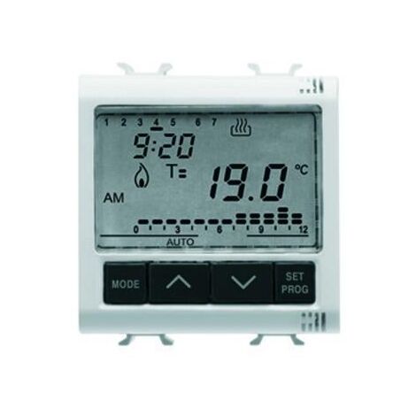 THERMOSTAT PROGRAMMABLE SYSTEM BLANC GEWISS GW20827