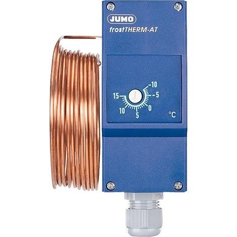 Thermostat protection antigel Jumo frostTherm-AT, longueur du capil. 3000mm