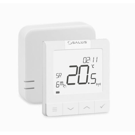 Thermostat Quantum programmable WQ610RF - Radio et semi-encastrable pour plancher chauffant - Conecterm