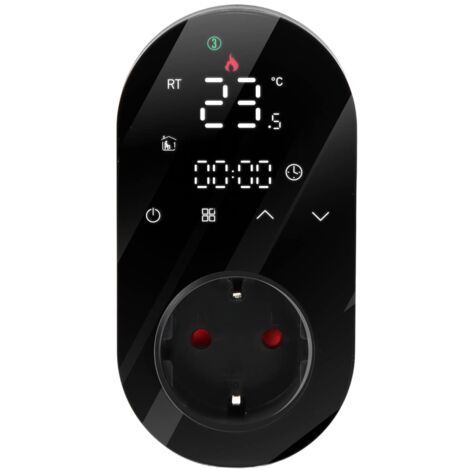 Thermostat Radiateur Electrique Thermostat d'ambiance Programmateur Prise Electrique Thermostat Minuteur Prise Electrique Thermostat Prise Minuteur Programmable Thermostat