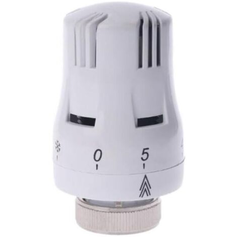 Thermostat Radiateur Intérieur 68 mm Idéal pour Bureaux et Salles de Bains