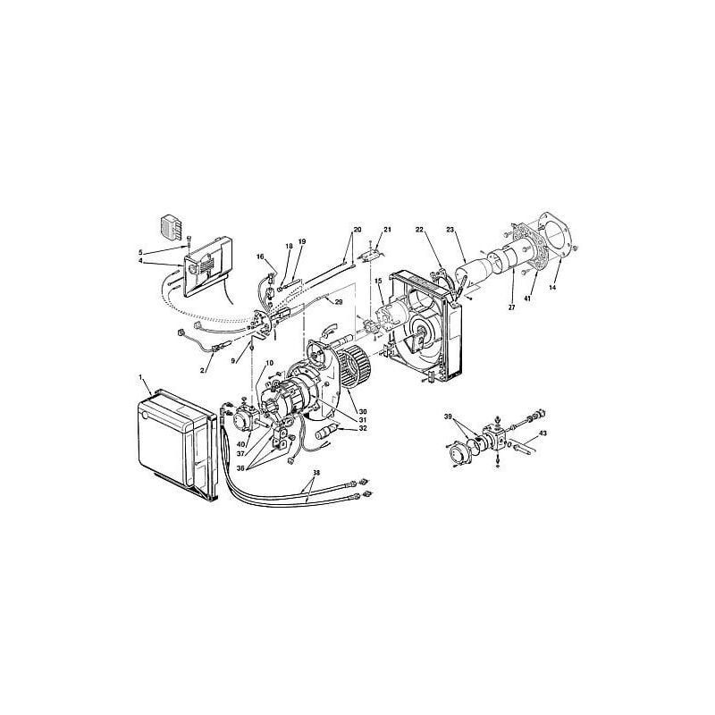 Thermostat réchauffeur Riello 3008812