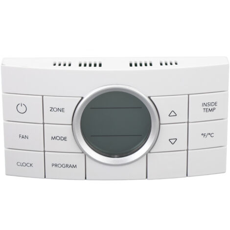 Thermostat RV 10 boutons Centre de contrôle de confort multizone 3314082.000 pour climatiseur série 579 595 600 6308 520 6218xx 457915 Blanc