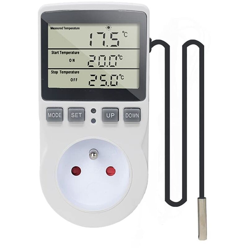 Image of Tinor - Thermostat Socket, Digital Temperature&hellip;
