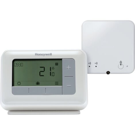 HONEYWELL Thermostat d'ambiance sans fil programmable T4R - T4R sans fil