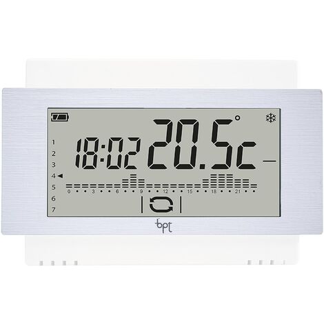 Thermostat tactile mural blanc TA/500 WH 230V