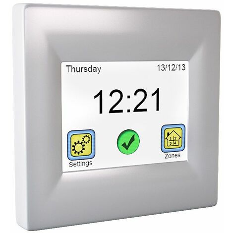 Thermostat encastrable ecran tactile - TFT610 Blanc