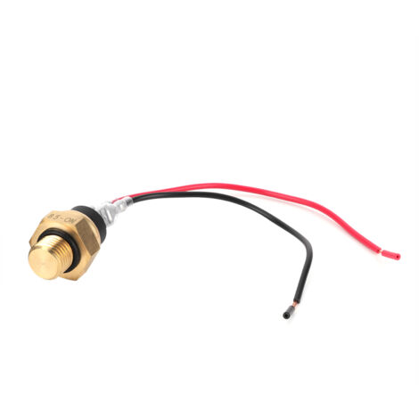 Thermostat / Température de l'eau / Radiateur / Interrupteur pour ATV, Motocycle et Véhicules Hors-Route (Orange)