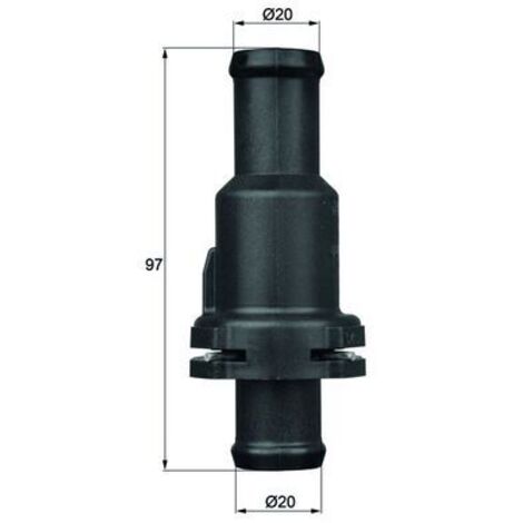 THERMOSTAT TH575 MAHLE