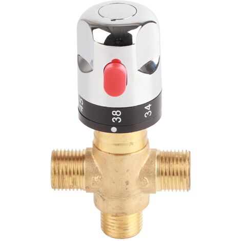 Thermostat-Waschtischarmatur zur Wassertemperaturregelung
