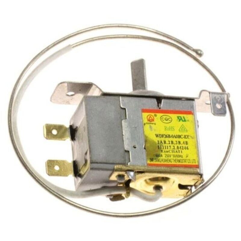 Brandt - Thermostat WDF26N-L2 (53040057, 46X4672) Réfrigérateur, congélateur candy, continental edison, curtiss, fagor, far, haier, hoover, proline