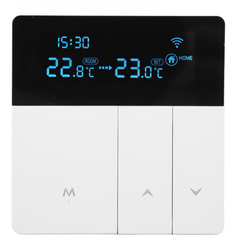 Thermostat WiFi Intelligent Contrôle par Application LCD Programmable AC 90‑240V Numérique