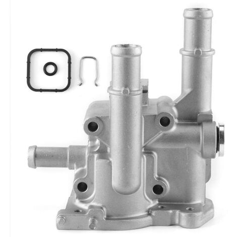Thermostatgehäuse Auto, Thermostatabdeckung, Aluminiumlegierung Automotor Thermostatgehäusedeckel Ersatzteile 96984103