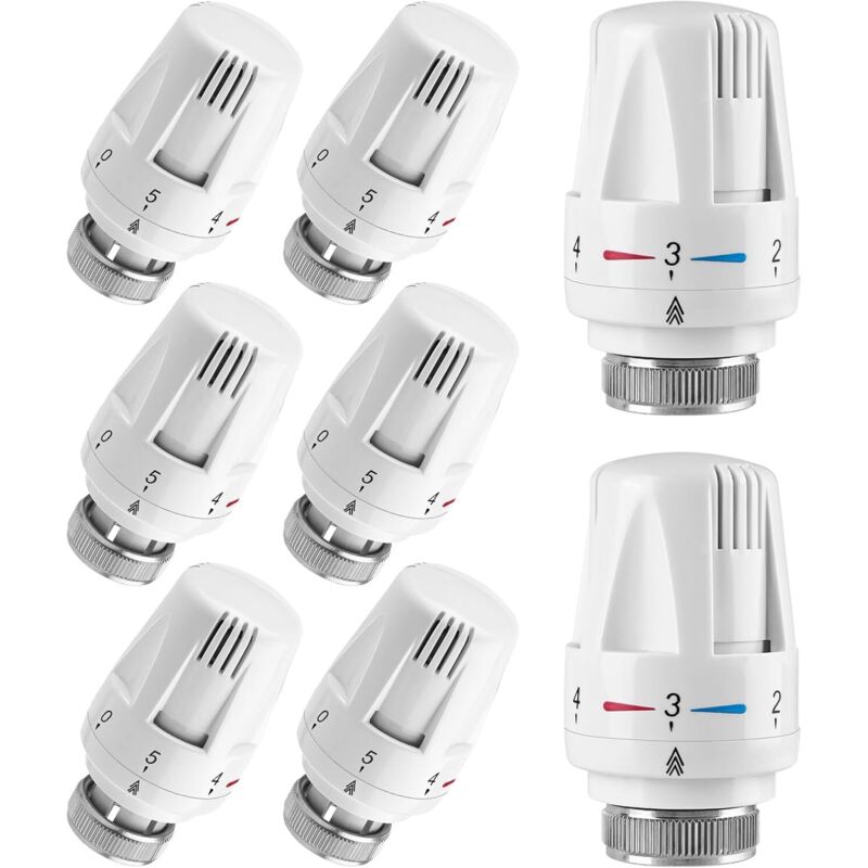 Image of Thermostatic Radiator Thermostat Head: Mitening 8&hellip;