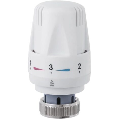 Thermostatic radiator valve, M30 x 1.5 thermostat head, replacement radiator valve head for home office