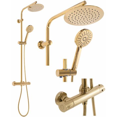 Thermostatic Shower Set REA Bliss Gold