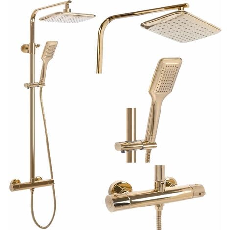 Thermostatic Shower Set REA Tom Gold