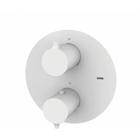 THERMOSTATIQUE À ENCASTRER TIME BLANC