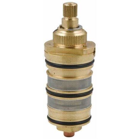 PENY Thermostatischer Duschhahn aus Messing mit Kartusche und Griff für Duschmischer