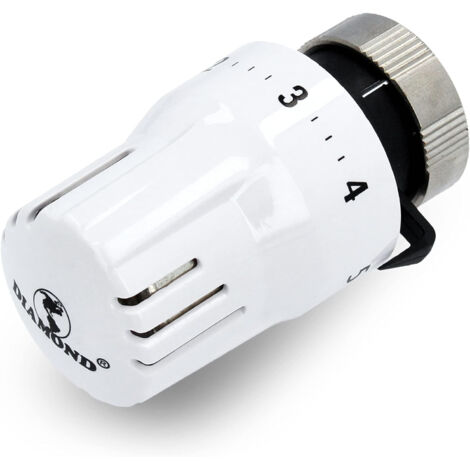 Thermostatkopf M30 x 1,5 Mini Weiß