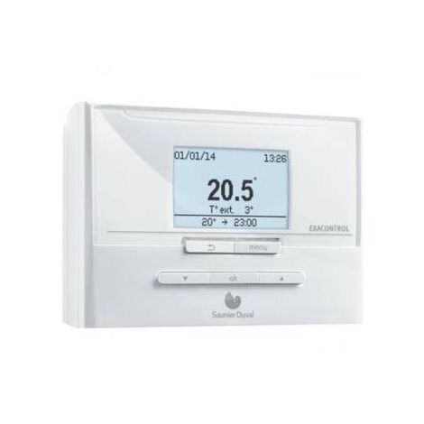 Thermostatprogrammierung EXACONTROL E7/C