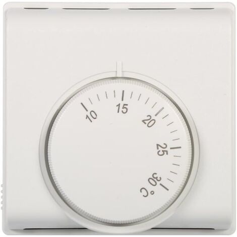 Thermostatschalter (220 Volt) für zentrale Klimaanlagen mit zwei Schrauben für Konvektor und Ventilator (elektrisches Zubehör)